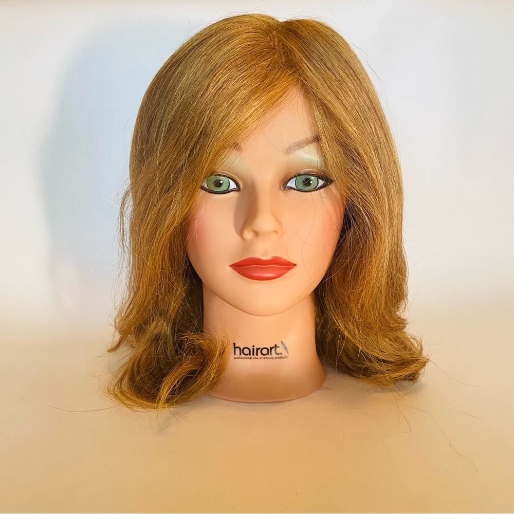Hairart 100% Human Hair Mannequin Head